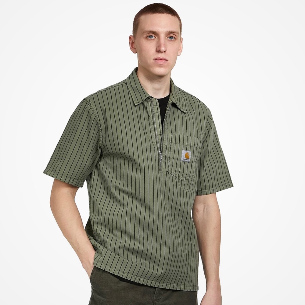 RARE (no longer sold) Carhartt WIP zip shirt